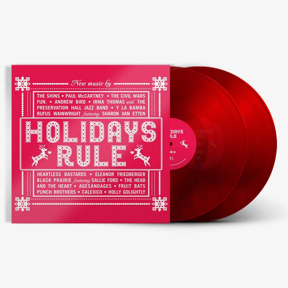 Various Artists - Holidays Rule (2LP/Transparent Red) (New Vinyl)