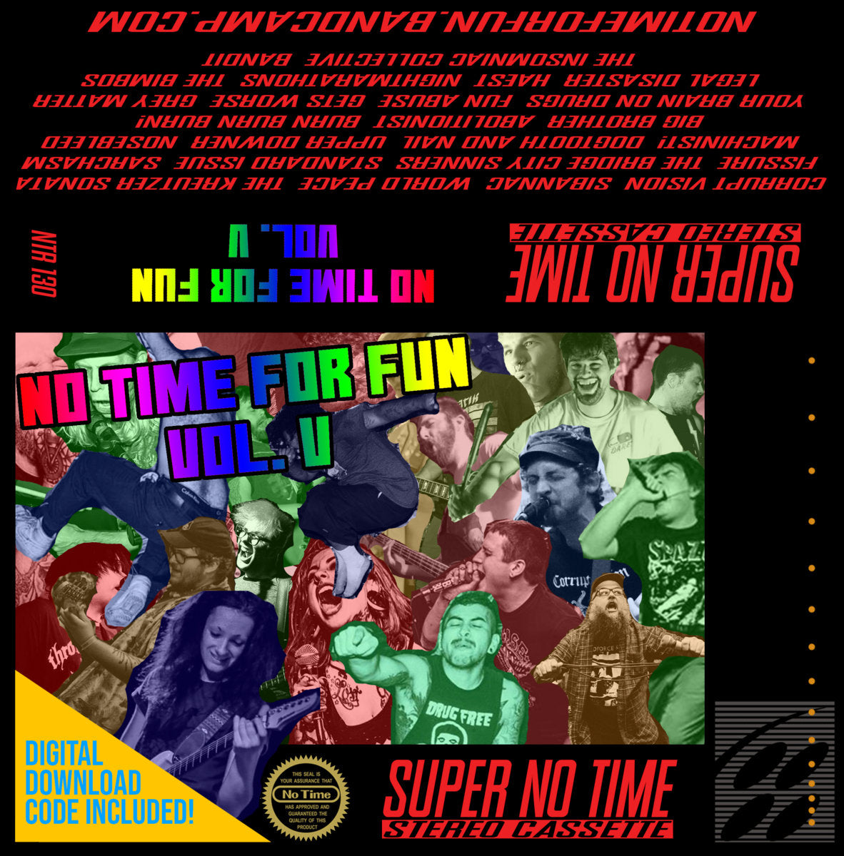 Various Artists - No Time For Fun Vol. V (New Cassette)