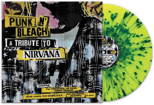 Various Artists - Punk N' Bleach: A Tribute To Nirvana (Green/Black Splatter) (New Vinyl)