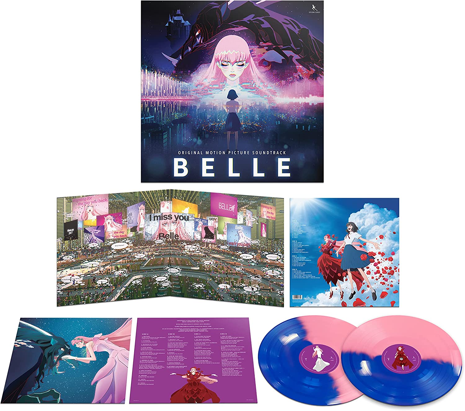 Various - Belle (Original Motion Picture Soundtrack) (Pink/Blue Vinyl) (New Vinyl)