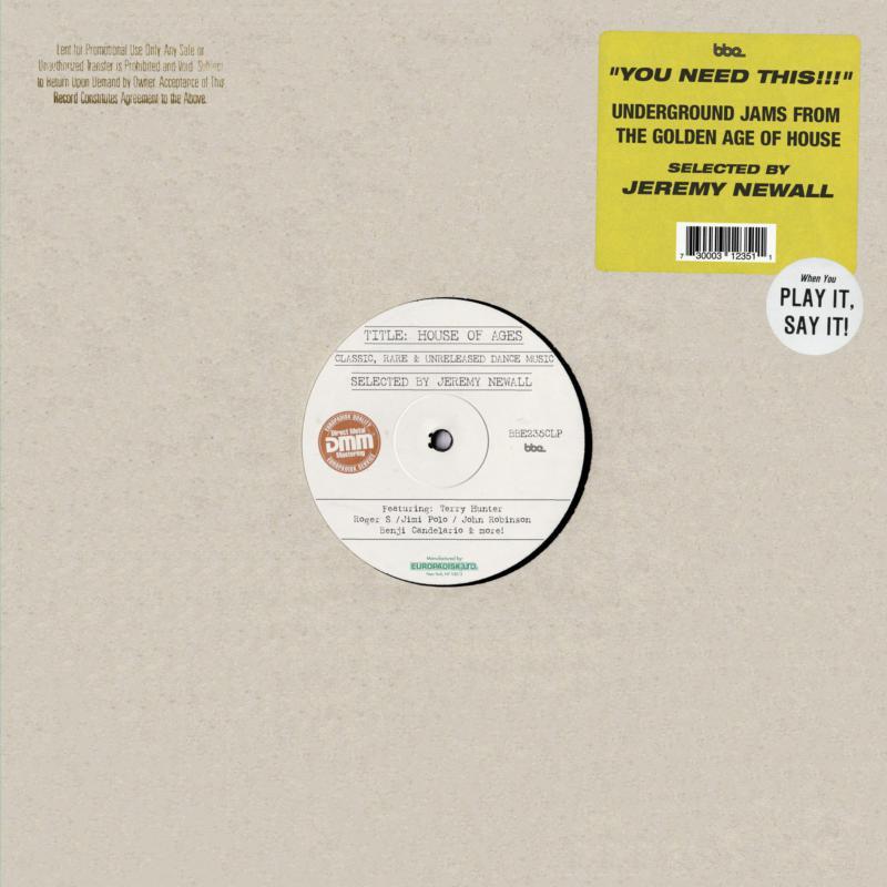 Various-house-of-ages-selected-by-jere-new-vinyl