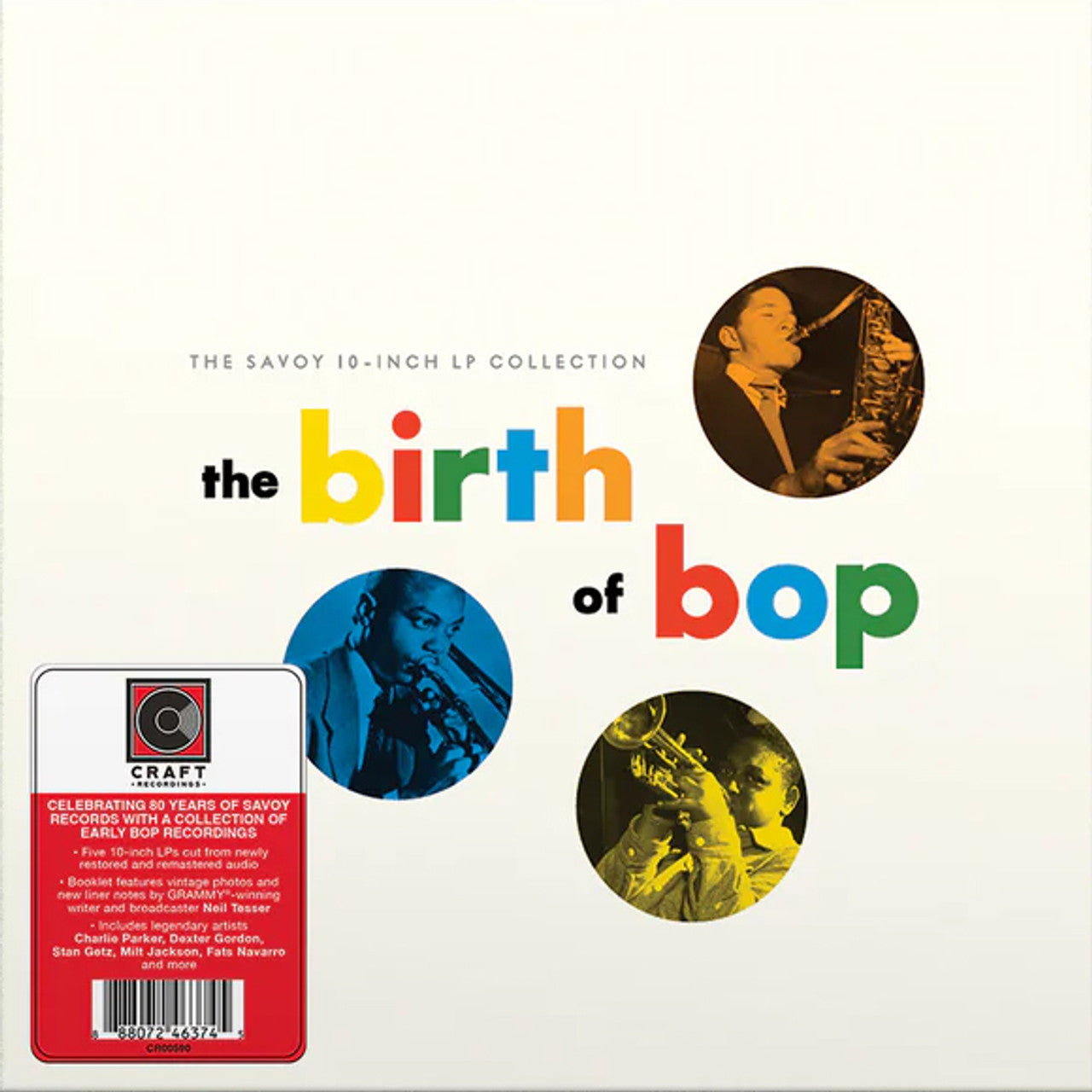 Various - The Birth Of Bop: The Savoy 10" LP Collection (New 10" Vinyl)