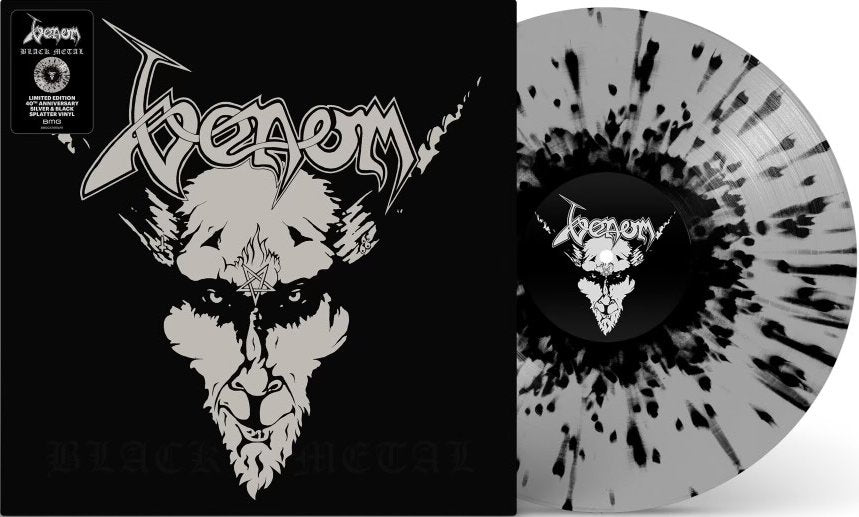 Venom - Black Metal (Silver & Black Splatter) (New Vinyl)