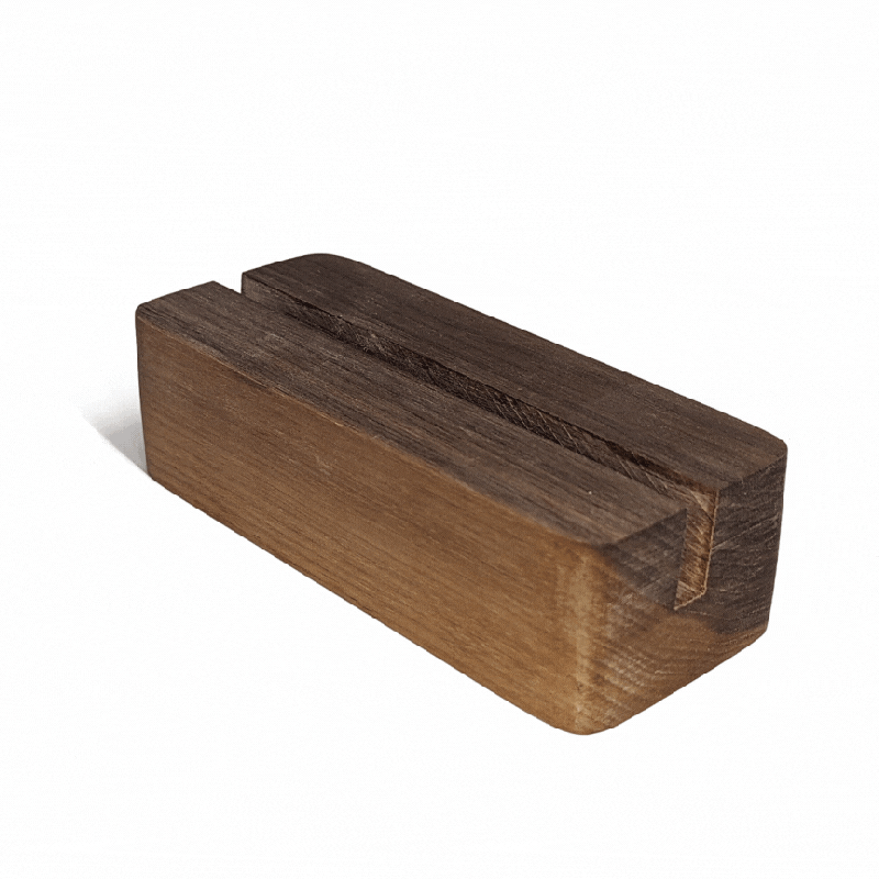 Vinylblox - Black Walnut Tabletop Stand (Solo)