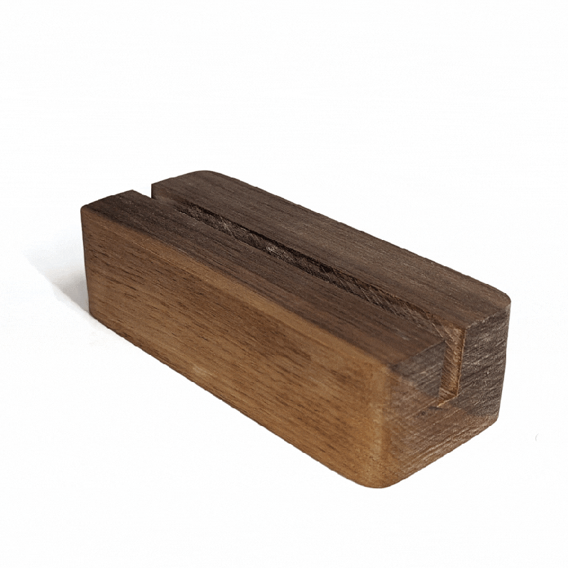 Vinylblox - Black Walnut Tabletop Stand (Solo)