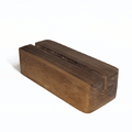 Vinylblox - Black Walnut Tabletop Stand (Solo)