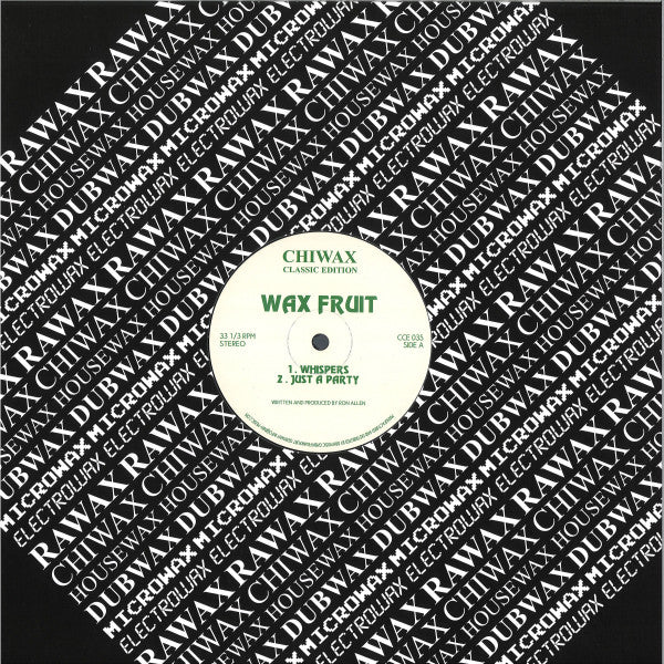 Wax Fruit - Whispers 12" (New Vinyl)
