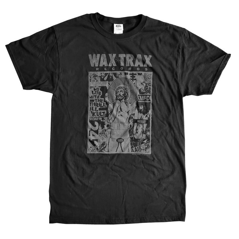 Wax Trax! - Jesus Collage T-shirt