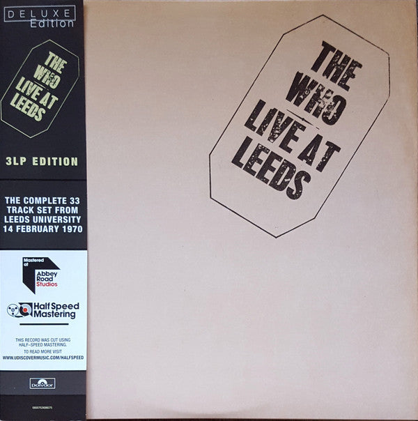 Who - Live At Leeds: Half Speed Remaster 3LP (New Vinyl)