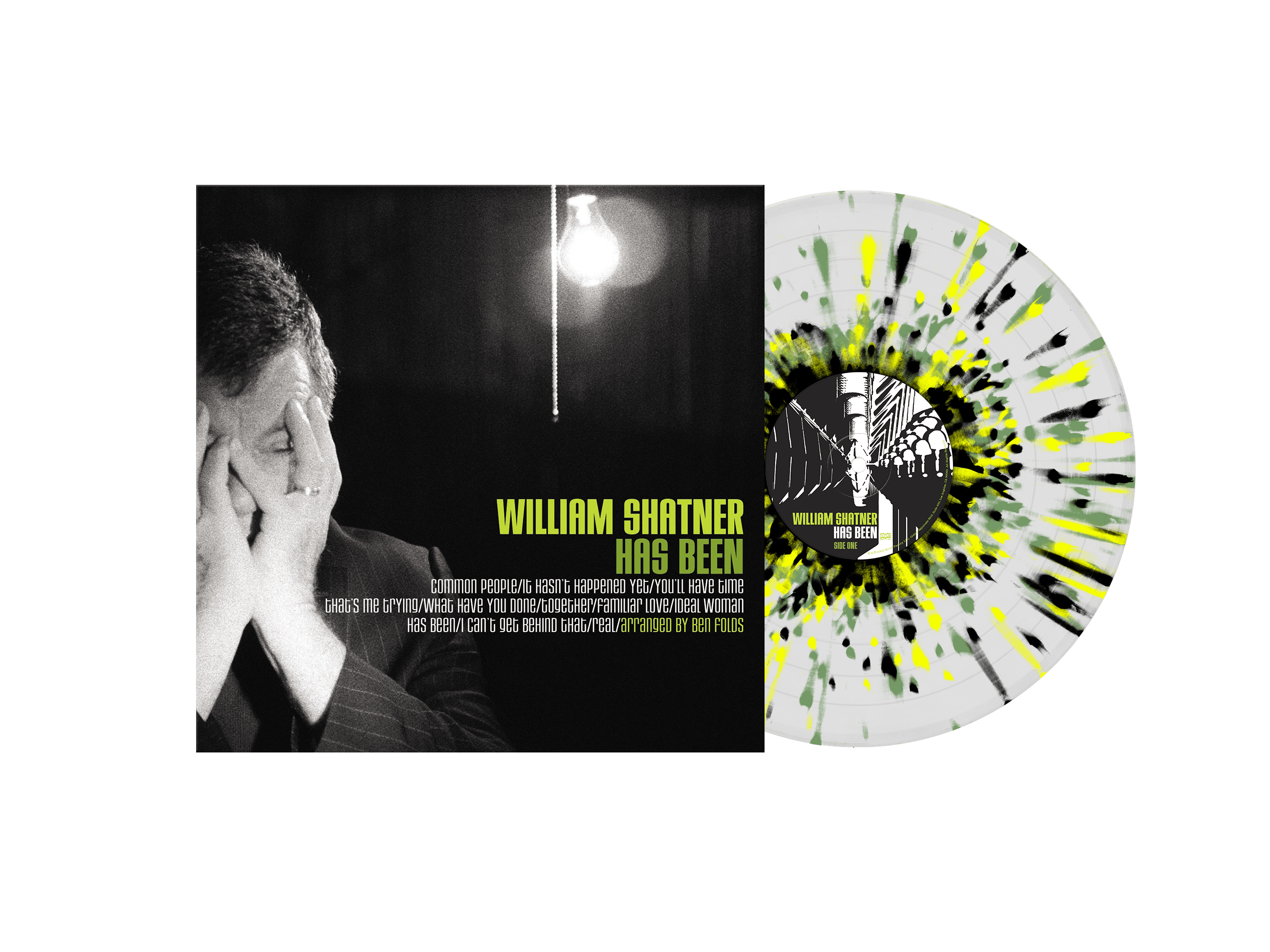 William Shatner - Has Been (Green and Black Vinyl) (New Vinyl)