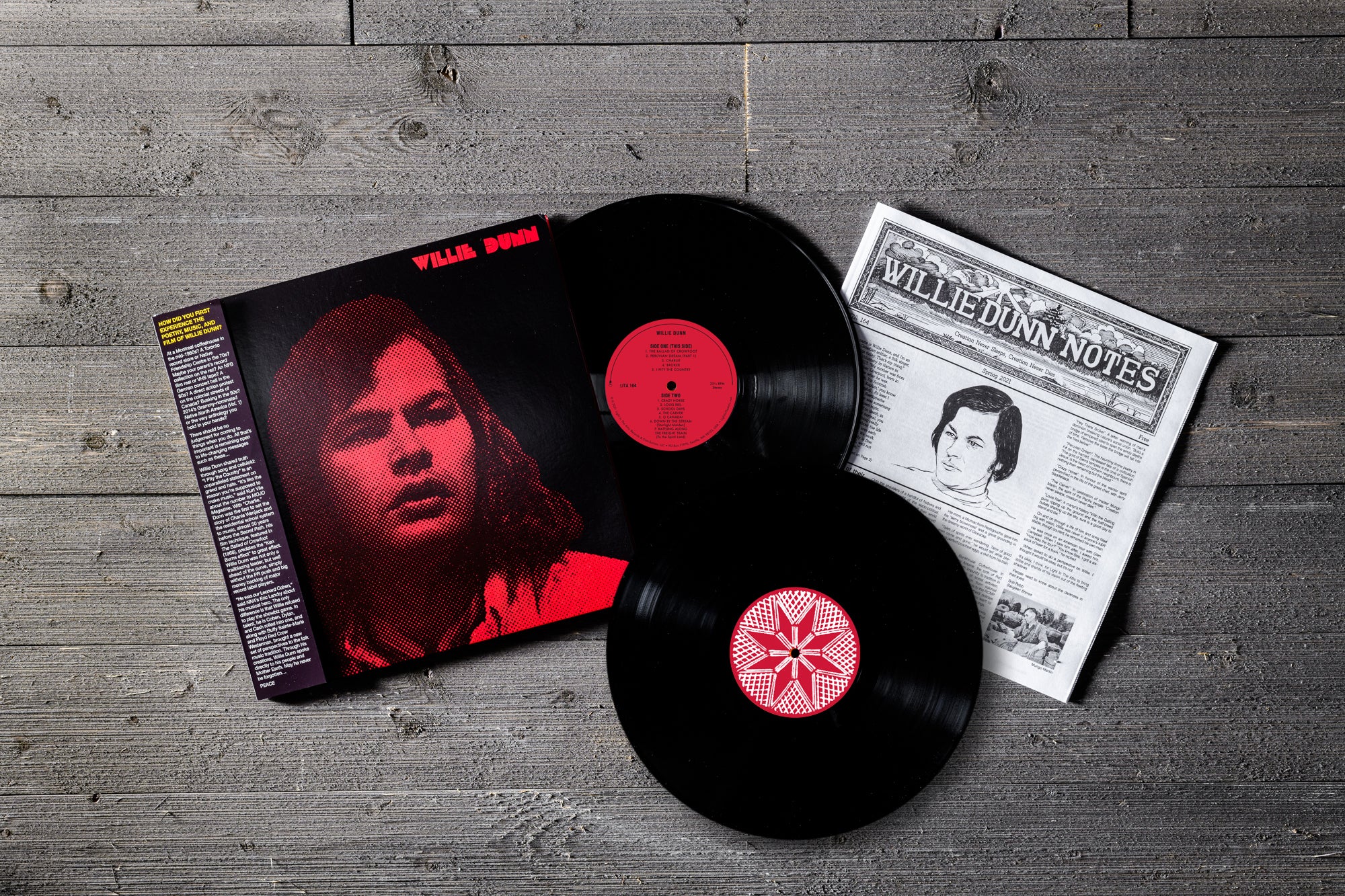 Willie Dunn - Creation Never Sleeps, Creation Never Dies: The Willie Dunn Anthology (2LP Black Vinyl) (New Vinyl)