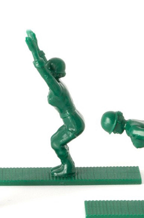 YOGA JOES: Series 3 - YOGA JANES - Chair Pose