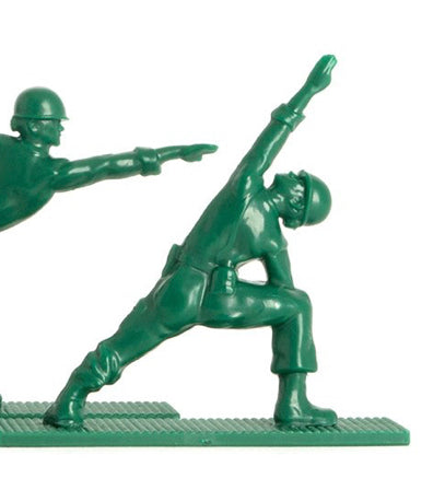 YOGA JOES: Series 3 - YOGA JANES -  Extended Side Angle Pose