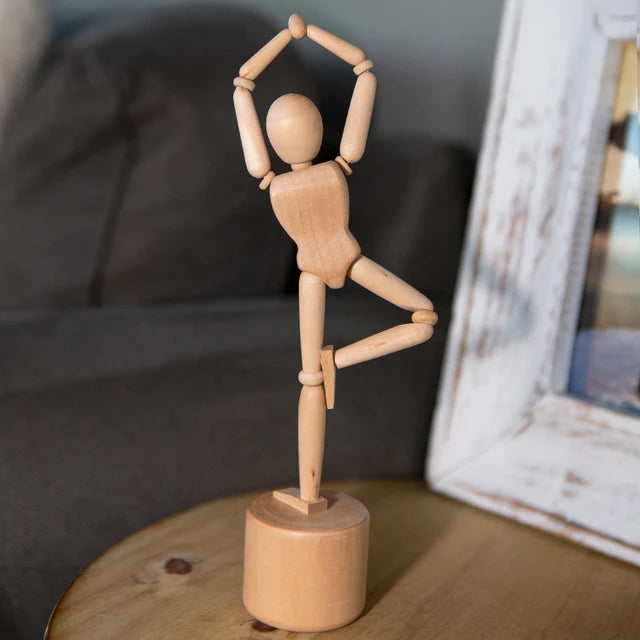 Yogi Push Puppet - Kikkerland