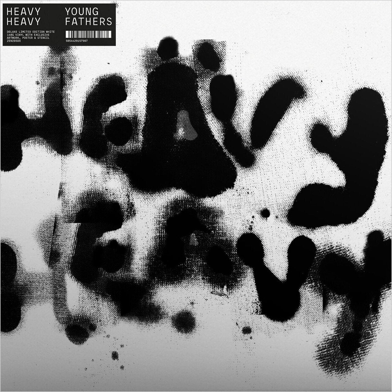 Young Fathers - Heavy Heavy (White Vinyl w/ White Sleeve) (New Vinyl)