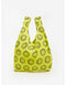 Yellow Happy - Standard Baggu Reusable Bag