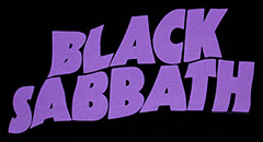 Black Sabbath - Logo (Purple) - T-Shirt