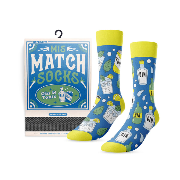 Main & Local - MISMATCH SOCKS - GIN & TONIC - Socks
