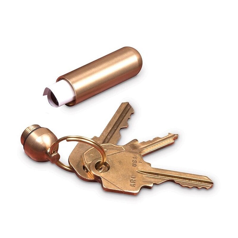 Kikkerland Key Ring Brass Assorted