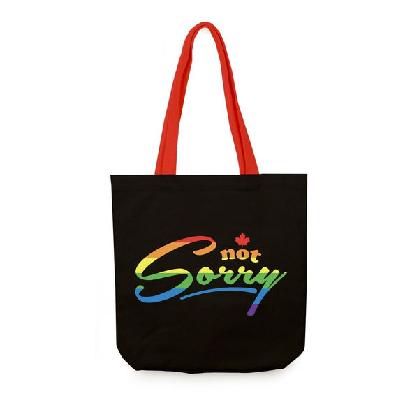 Main & Local Main and Local Not Sorry Canadian Tote Bag