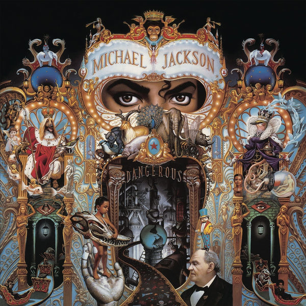 Michael Jackson - Dangerous (Ltd Red and Black Swirl Edition) (New Vinyl)