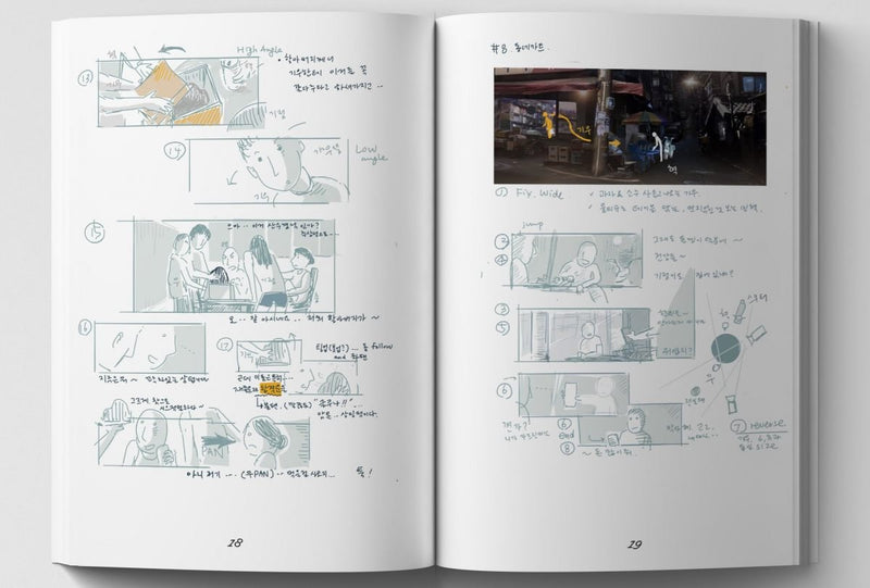 Parasite - A Graphic Novel in Storyboards (New Book)