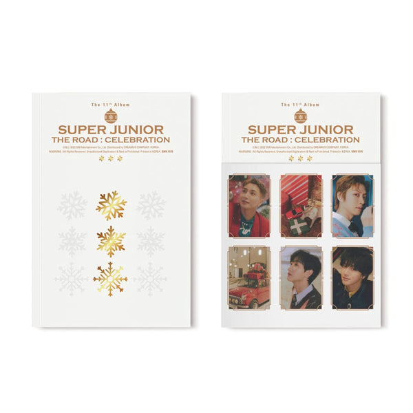 Super Junior - The Road: Celebration (Snow Ver) (New CD)