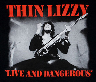 Thin Lizzy - Live and Dangerous - T-Shirt