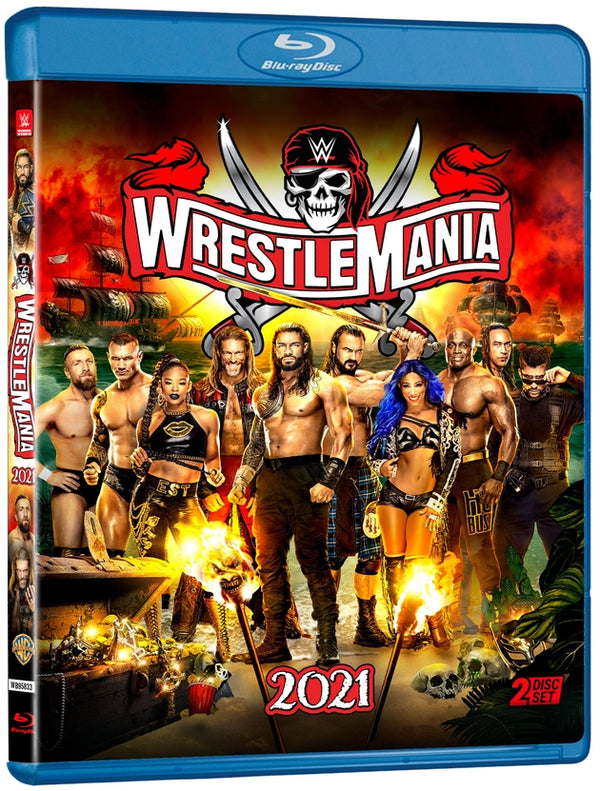 WWE - Wrestlemania 37 (2021) (New Blu Ray)