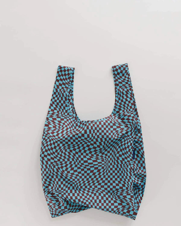 Sky Trippy Checker - Standard Baggu Reusable Bag