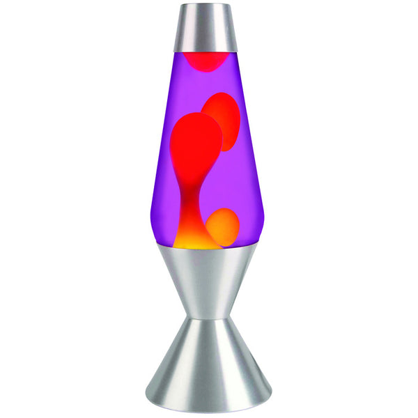 Lava Lamp Classic - YELLOW WAX / PURPLE LIQUID 16.3" - For PICK UP ONLY